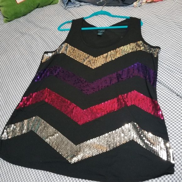 Rue21 Tops - Sequin tank top